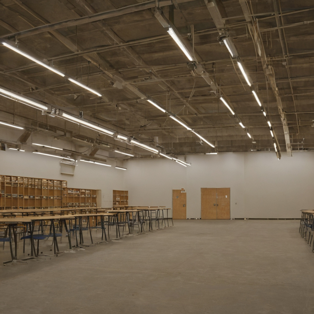 Which lighting calculations, drawings, and schedules are needed before construction editorial visual